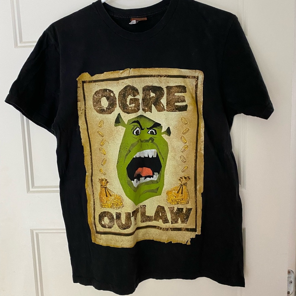 Shrek Graphic T-shirt Dreamworks Forever After size M Ogre